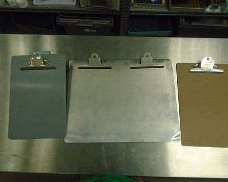 Double metal clipboard + other clipboard 